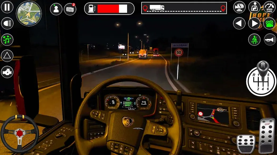 Скачать Euro Cargo Truck Simulator 3D — Модификация Много денег — скриншот 2