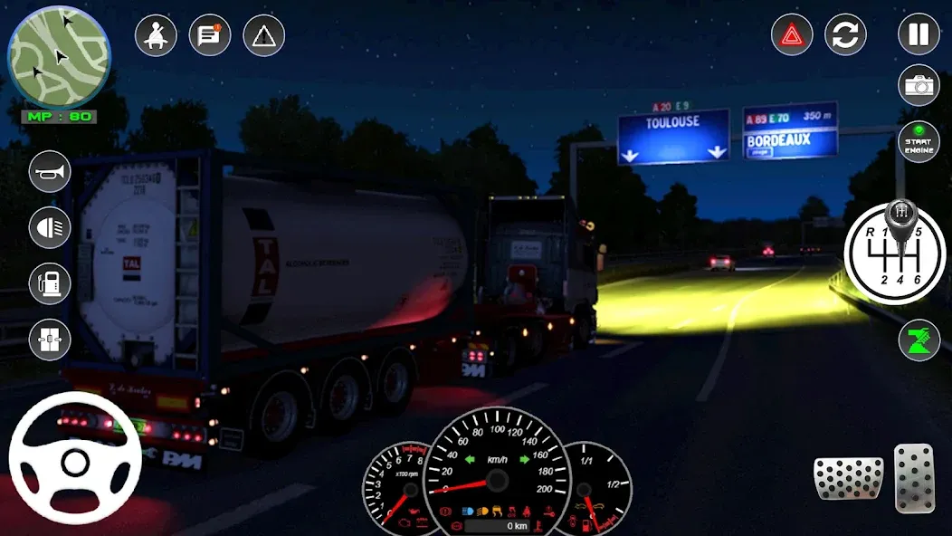 Скачать Euro Cargo Truck Simulator 3D — Модификация Много денег — скриншот 5