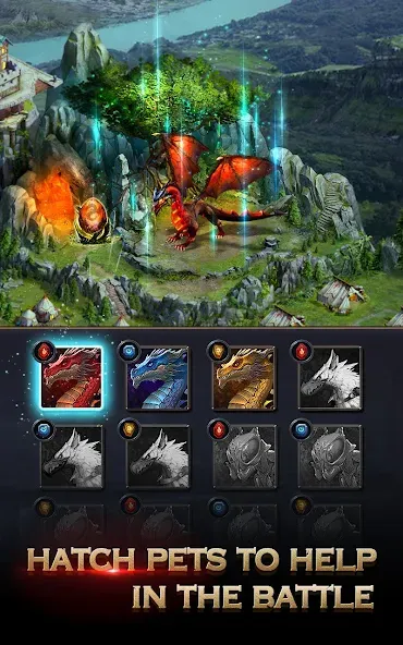 Age of Kings: Skyward Battle MOD — Много денег на Андроид — скриншот 3 Age of Kings: Skyward Battle MOD — Много денег на Андроид — скриншот 3