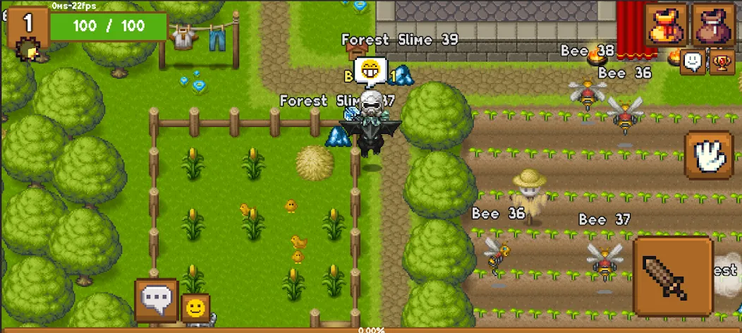 Скачать Heritage Online - MMORPG 2D MOD APK — Много денег — скриншот 1