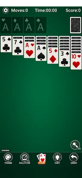 Скачать Solitaire Classic - 2024 — Модификация Много денег и без рекламы — скриншот 1