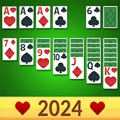 Скачать Solitaire Classic - 2024 — Модификация Много денег и без рекламы