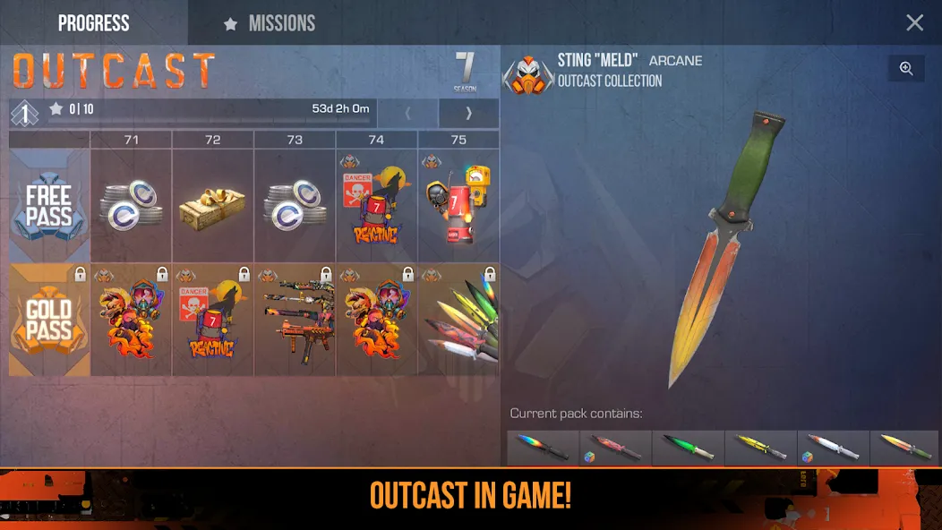 Case Opener: Skins Simulator MOD APK на Android — Много денег — скриншот 1