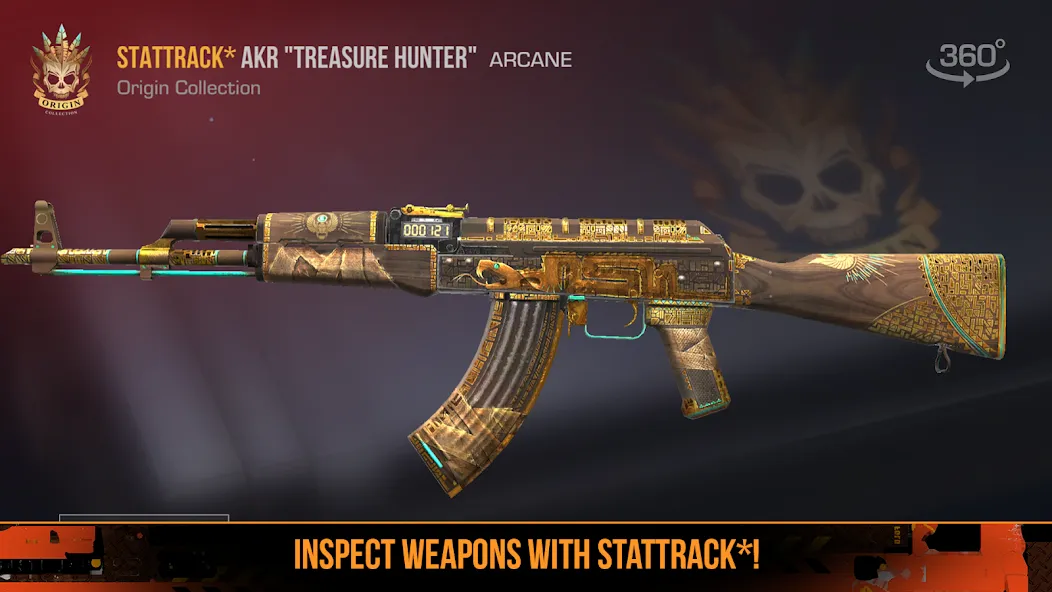 Case Opener: Skins Simulator MOD APK на Android — Много денег — скриншот 3