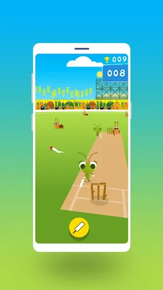 Cric Game - Doodle Cricket (Мод Все разблокировано) — скриншот 3 Cric Game - Doodle Cricket (Мод Все разблокировано) — скриншот 3