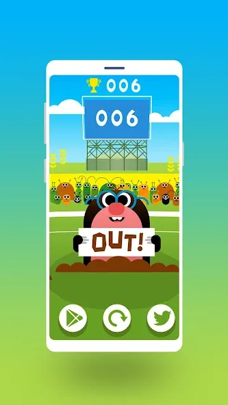Cric Game - Doodle Cricket (Мод Все разблокировано) — скриншот 5