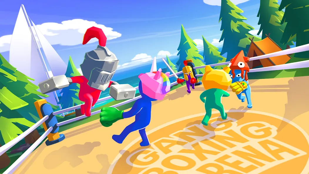 Gang Boxing Arena Mod APK Много денег — Скачать на Андроид — скриншот 1