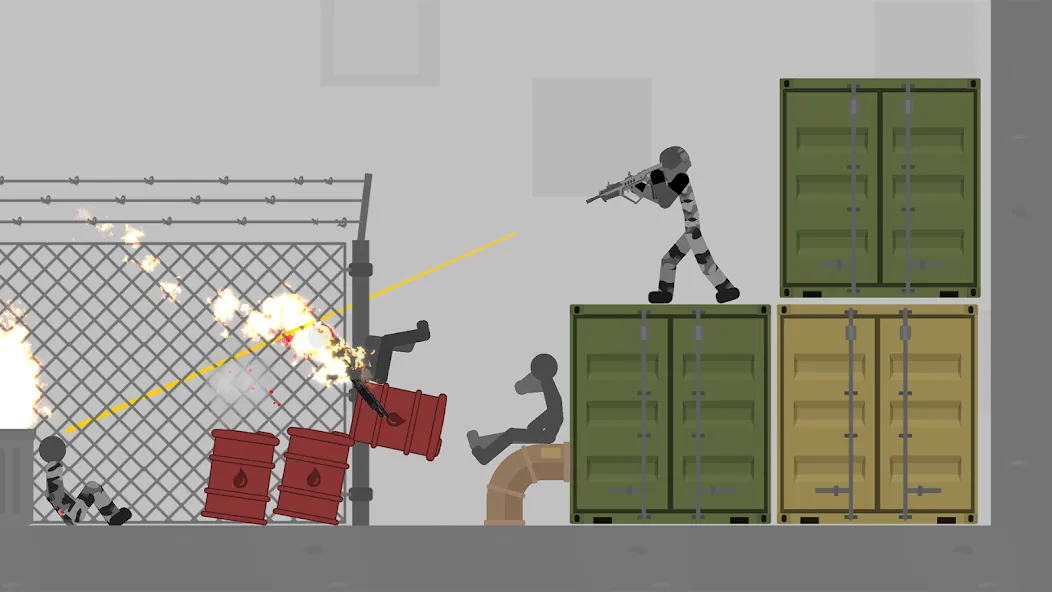 Stick 5: Playground Ragdoll MOD — Много денег на Андроид — скриншот 3