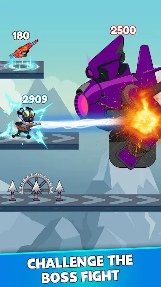 Stick Shooter: Battle Game — Много денег — скриншот 3