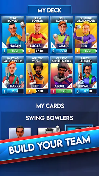 Скачать взлом Stick Cricket Clash на Андроид — Много денег — скриншот 5