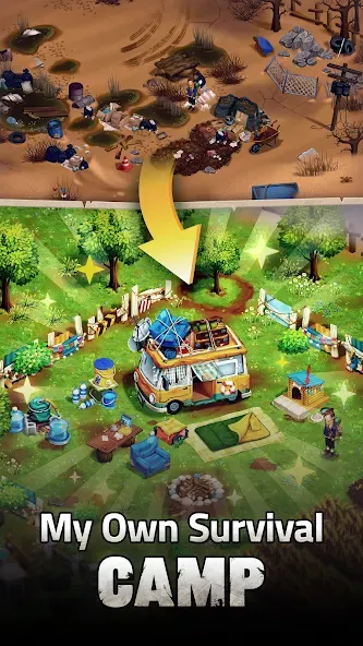 Скачать Merge Survival : Wasteland на Android — Бесплатные покупки — скриншот 2 Скачать Merge Survival : Wasteland на Android — Бесплатные покупки — скриншот 2