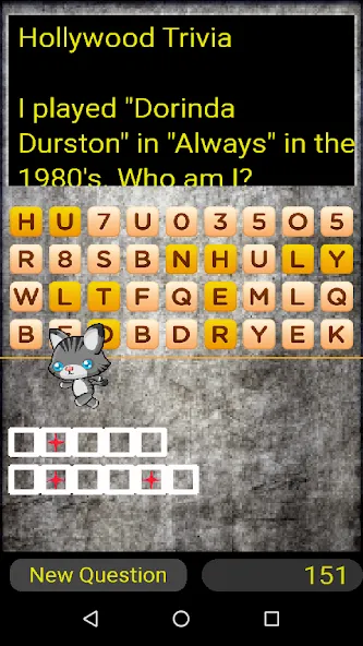 Trivia & Anagrams & Hollywood Mod APK Много подсказок — Скачать на Андроид — скриншот 5