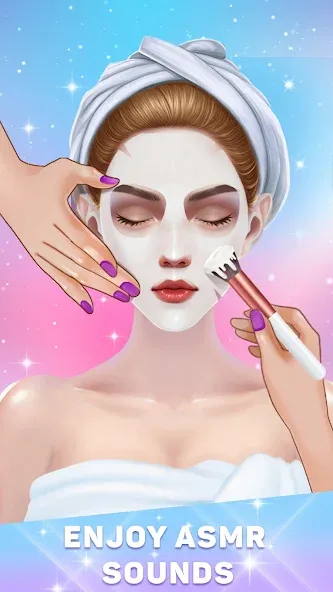 Скачать Makeover salon: Makeup ASMR — Последняя версия (Много денег и все открыто) — скриншот 1 Скачать Makeover salon: Makeup ASMR — Последняя версия (Много денег и все открыто) — скриншот 1