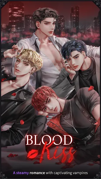 Blood Kiss : Vampire story MOD APK — Много денег и без рекламы — скриншот 1