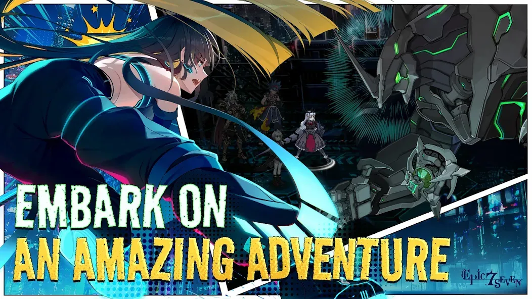 Скачать Epic Seven — Модификация Взлом на Бессмертие и Урон — скриншот 5