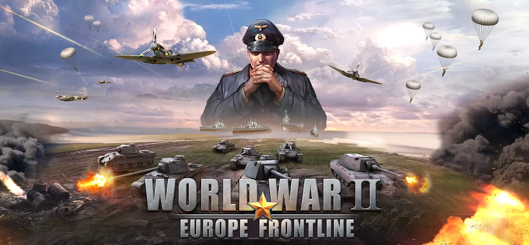 Скачать World War 2: Strategy Games MOD APK — Много денег — скриншот 1