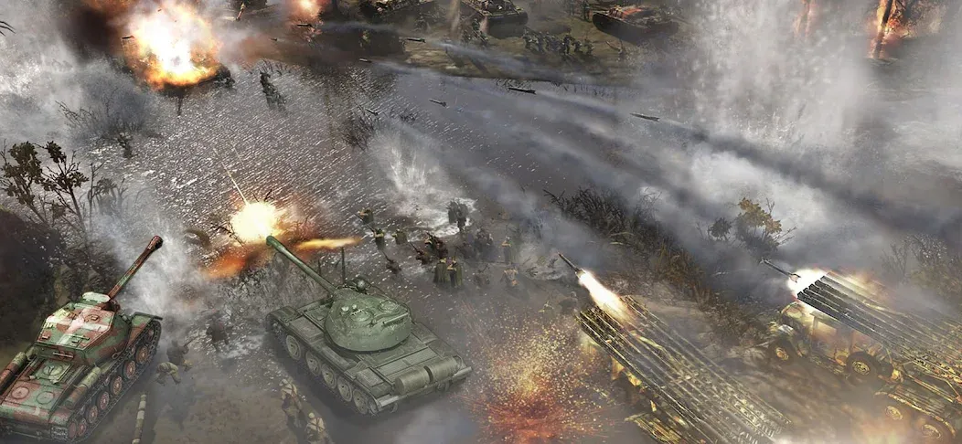 Скачать World War 2: Strategy Games MOD APK — Много денег — скриншот 3