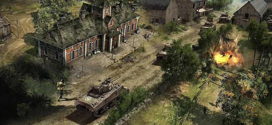 Скачать World War 2: Strategy Games MOD APK — Много денег — скриншот 4