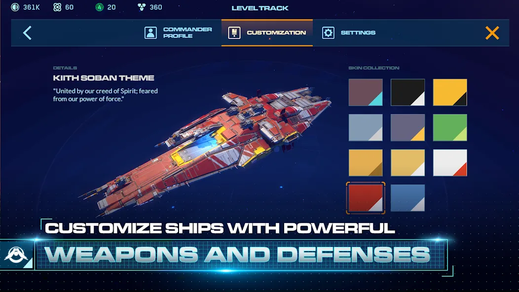 Скачать Homeworld Mobile: Sci-Fi MMO — Последняя версия (Много денег и ресурсов) — скриншот 3
