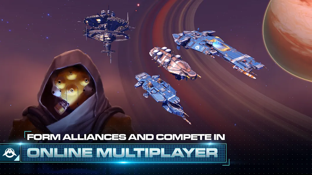 Скачать Homeworld Mobile: Sci-Fi MMO — Последняя версия (Много денег и ресурсов) — скриншот 4