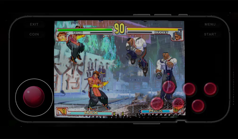 Взломанная Street game Fighter 90s arcade на Андроид — Разблокированы все бойцы и бесконечные монеты — скриншот 1