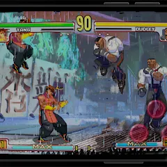 Взломанная Street game Fighter 90s arcade на Андроид — Разблокированы все бойцы и бесконечные монеты
