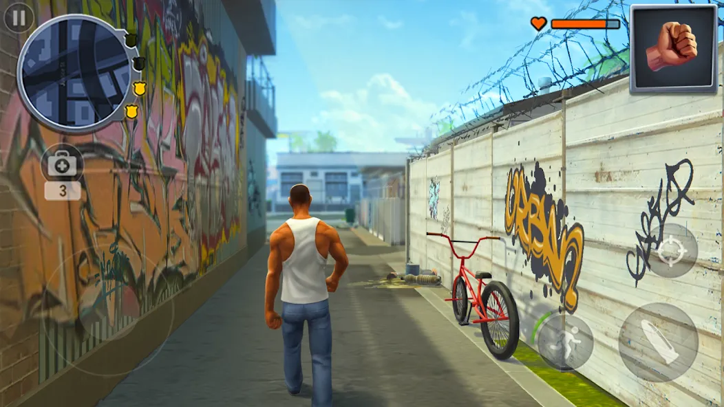 Скачать взлом Gangs Town Story на Андроид — Много денег — скриншот 1