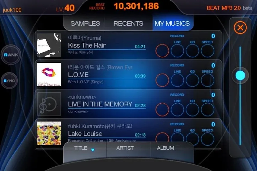 Скачать BEAT MP3 2.0 - Rhythm Game (Мод: Много денег и всё разблокировано) на Андроид — скриншот 4