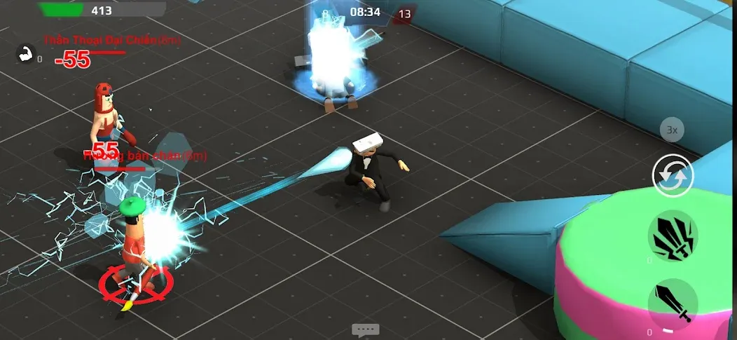 War Job: Toilet Battle MOD APK на Android — Много денег — скриншот 2