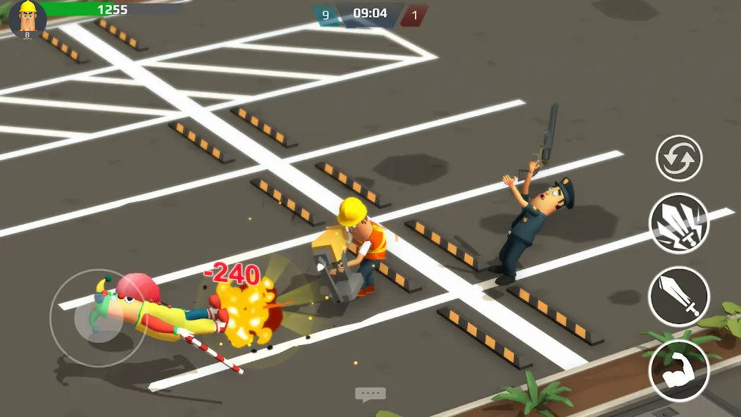War Job: Toilet Battle MOD APK на Android — Много денег — скриншот 5