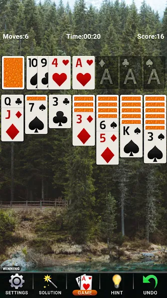 Скачать Solitaire: Classic Card Game MOD APK — Без рекламы — скриншот 4