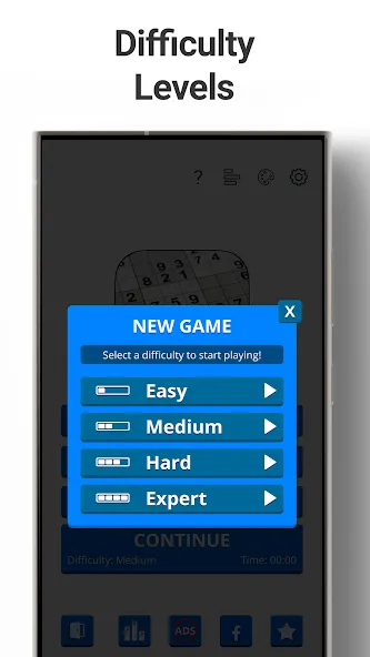 Sudoku Levels: Daily Puzzles MOD — Все уровни разблокированы на Андроид — скриншот 4