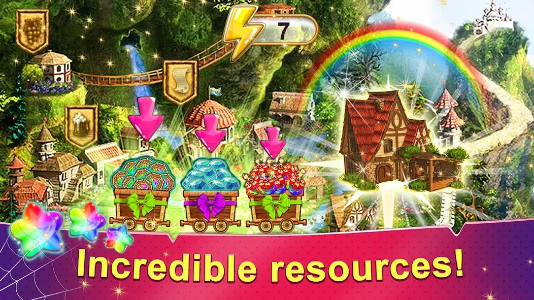 Rainbow Web MOD APK на Android — Бесконечные жизни и ходы — скриншот 2