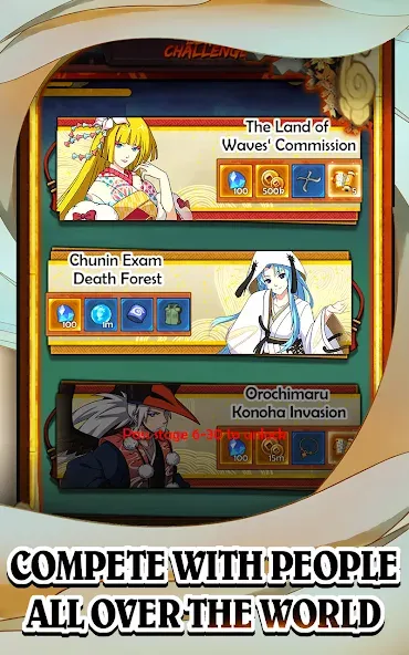 Скачать Ultimate Ninja AFK на телефон — Много денег — скриншот 4 Скачать Ultimate Ninja AFK на телефон — Много денег — скриншот 4