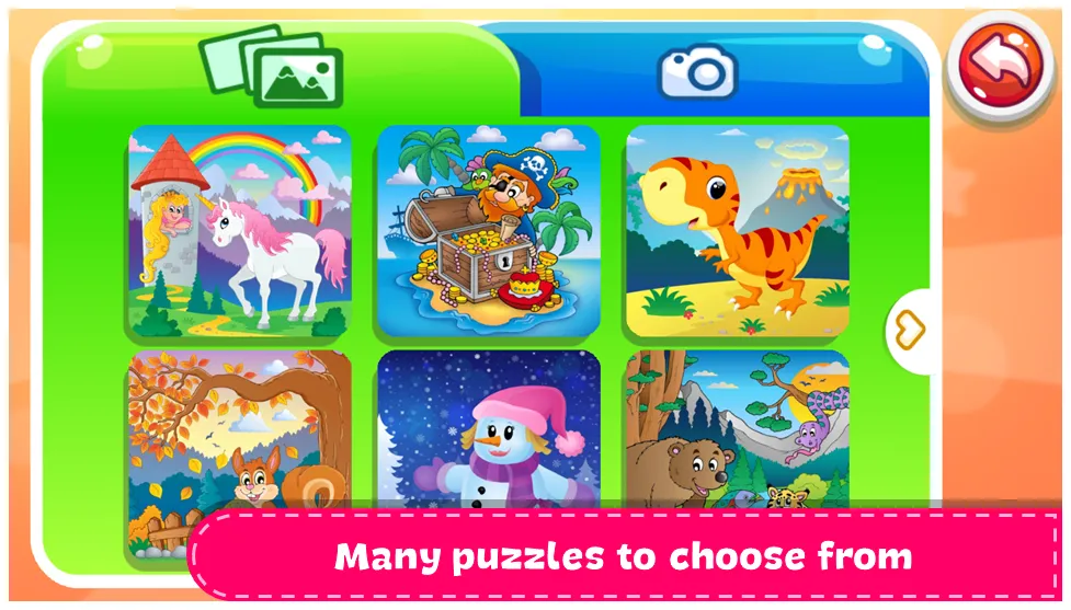 Скачать Kids Games - Puzzle World с модом — Все уровни открыты — скриншот 3