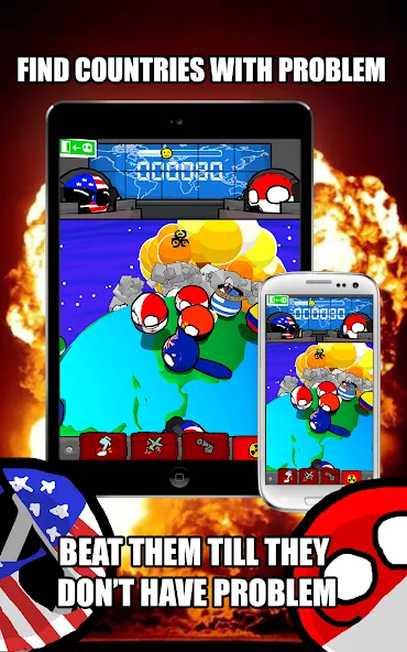 Скачать Polandball: Not Safe For World с модом — Много денег — скриншот 1