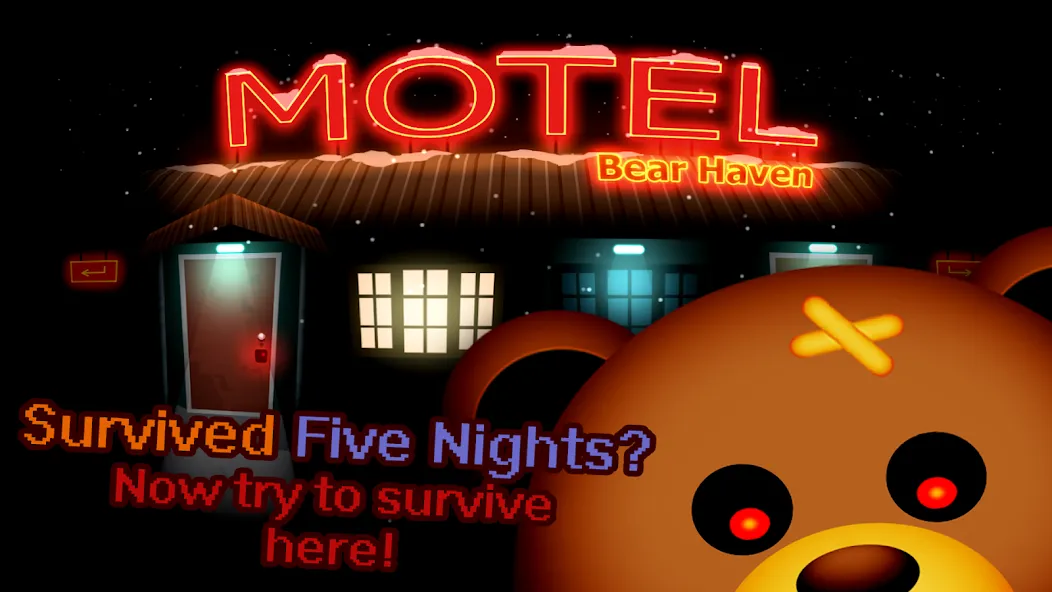 Bear Haven Nights Horror — Мод: Все открыто — скриншот 1