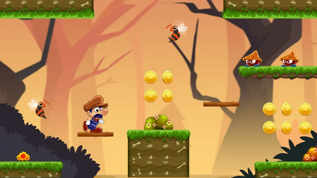 Скачать Super Bino Go:Adventure Jungle на телефон — Много денег и кристаллов — скриншот 3