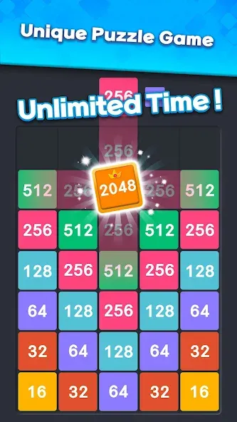 Drop Merge : Number Puzzle MOD — Без рекламы на Андроид — скриншот 1