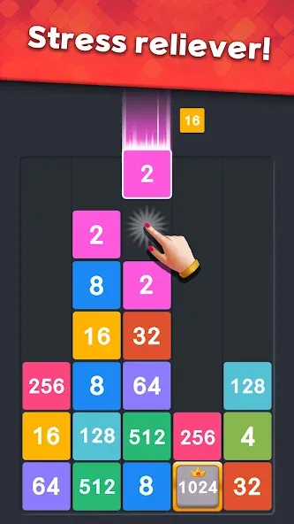 Drop Merge : Number Puzzle MOD — Без рекламы на Андроид — скриншот 2