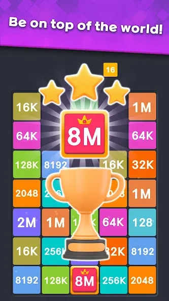 Drop Merge : Number Puzzle MOD — Без рекламы на Андроид — скриншот 4