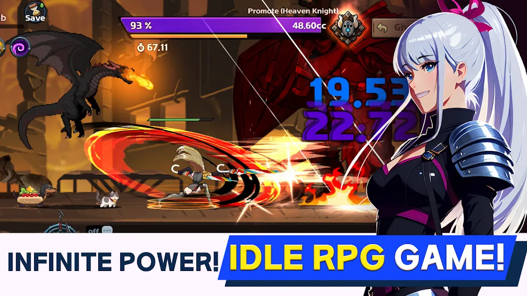 Скачать Dual Blader : Idle Action RPG на телефон — Бесплатные покупки — скриншот 2 Скачать Dual Blader : Idle Action RPG на телефон — Бесплатные покупки — скриншот 2