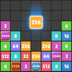 Скачать взлом Drop The Number® : Merge Game на Андроид — Много денег