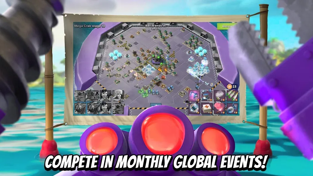 Скачать Boom Beach с модом — Много ресурсов и бесконечные деньги — скриншот 4