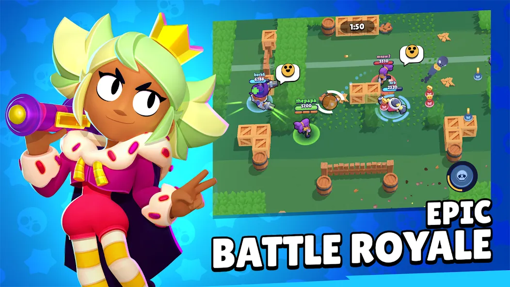 Brawl Stars Mod APK Много денег и алмазов — Скачать на Андроид — скриншот 5