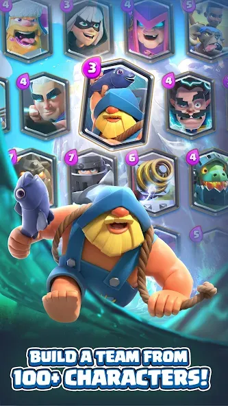 Clash Royale MOD — Много денег и кристаллов на Андроид — скриншот 2