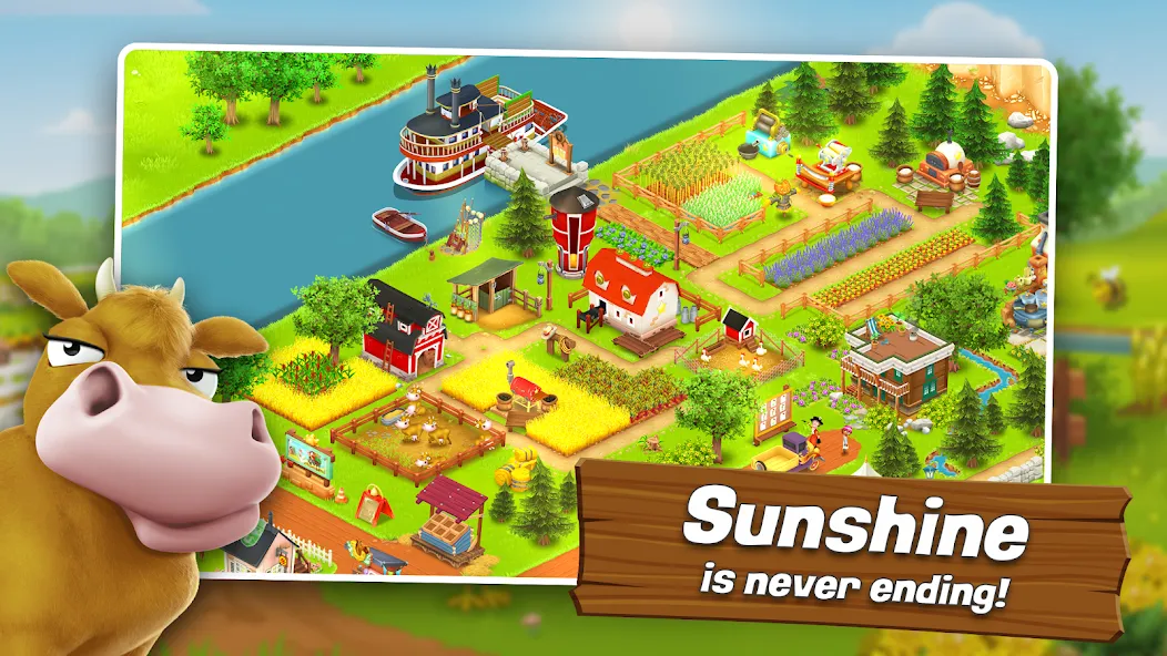 Hay Day (Мод Много денег и алмазов) — скриншот 1 Hay Day (Мод Много денег и алмазов) — скриншот 1