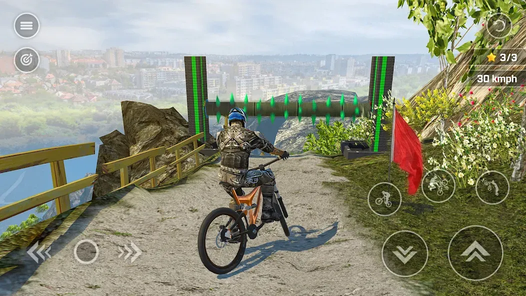 Скачать Bicycle Stunts: BMX Bike Games (Мод: Много денег) на Андроид — скриншот 2