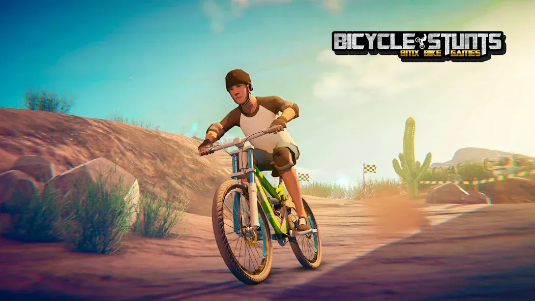 Скачать Bicycle Stunts: BMX Bike Games (Мод: Много денег) на Андроид — скриншот 4