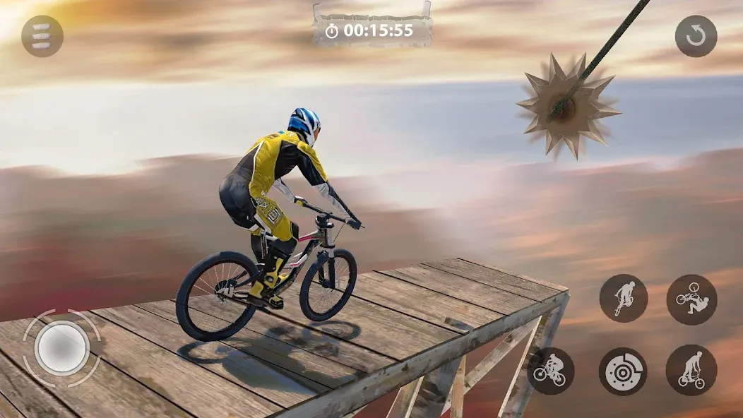 Скачать Bicycle Stunts: BMX Bike Games (Мод: Много денег) на Андроид — скриншот 5